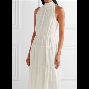 Michael Kors halterneck peasant dress L